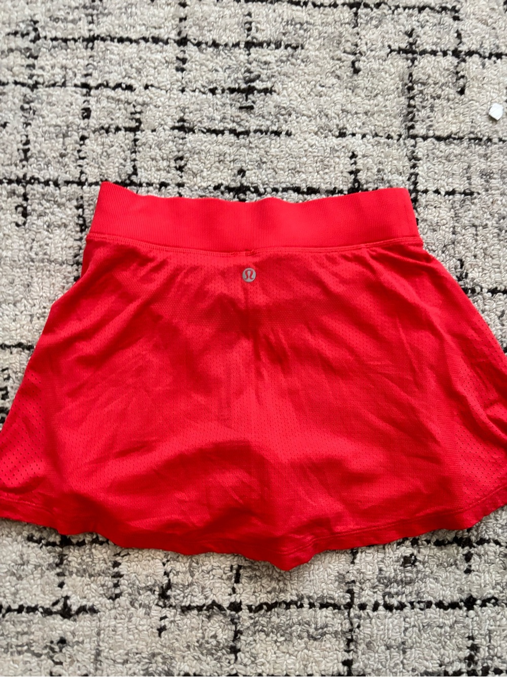 lululemon athletica Bright Red Athletic Skort